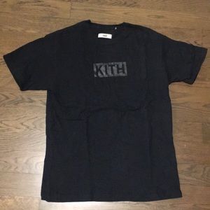 Kith black box logo t shirt